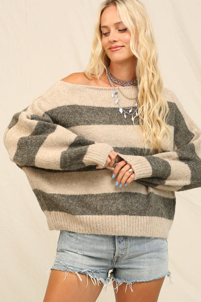 Cozy Casual Striped Sweater