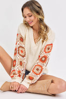 Crochet Patchwork Sweater