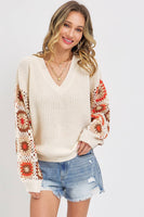 Crochet Patchwork Sweater