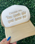 Excuse Me... Foam Embroidered Foam Snapback Hat