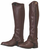 JPC Equestrian - TuffRider Adult Grippy Grain Half Chaps Tall