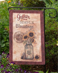 Gather Simple Blessings Garden - Simple Pleasures ~ Bountiful Treasures