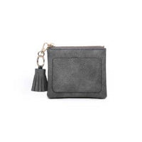 Coin Pouch w/ Tassel Zipper Pull & ID holder