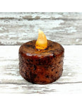 Large Timer Tea Light - Simple Pleasures ~ Bountiful Treasures