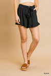 Linen Ruffle Short